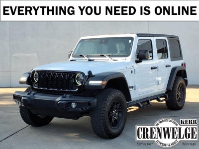 2024 Jeep Wrangler 4-Door Willys 4x4