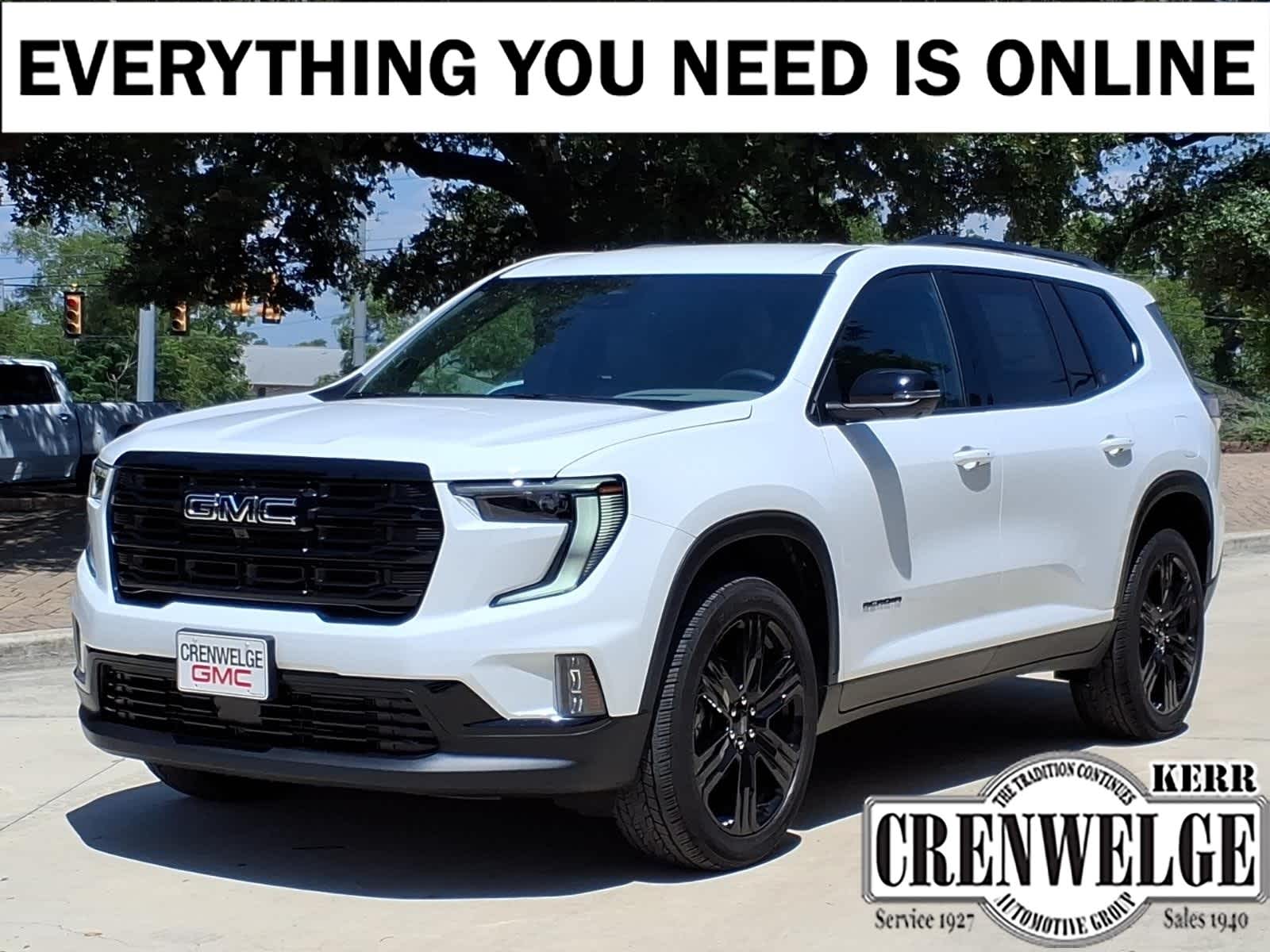 2026 GMC Acadia Elevation