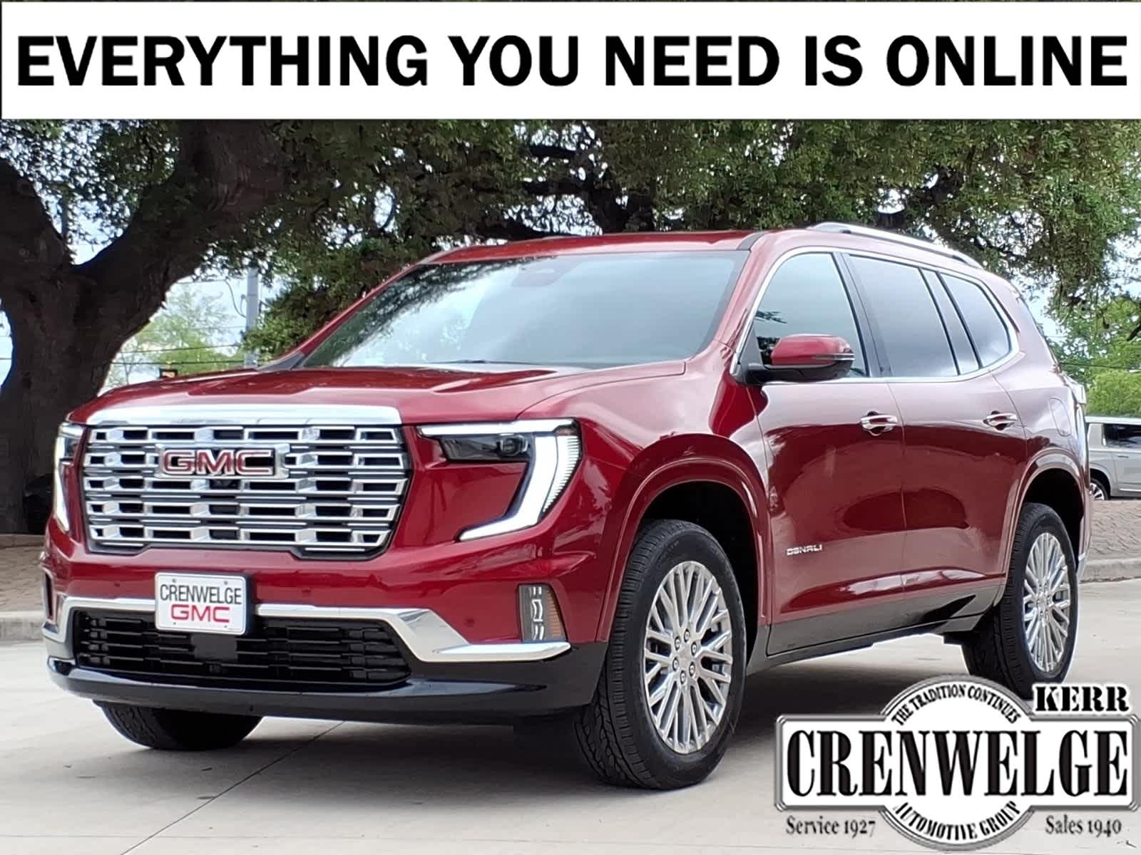 2026 GMC Acadia Denali